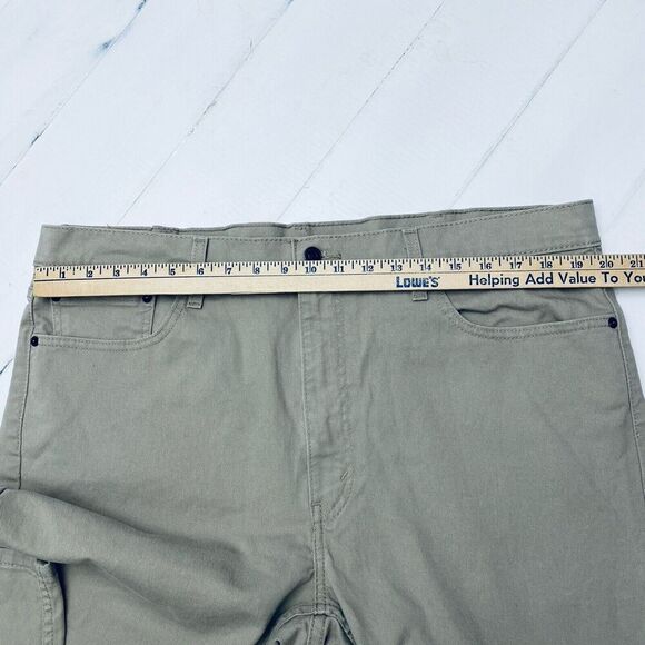 Levi's 502 All Seasons Men's Khaki Tan Regular Tapered Fit Chino Tag 40x30 - Picture 9 of 14